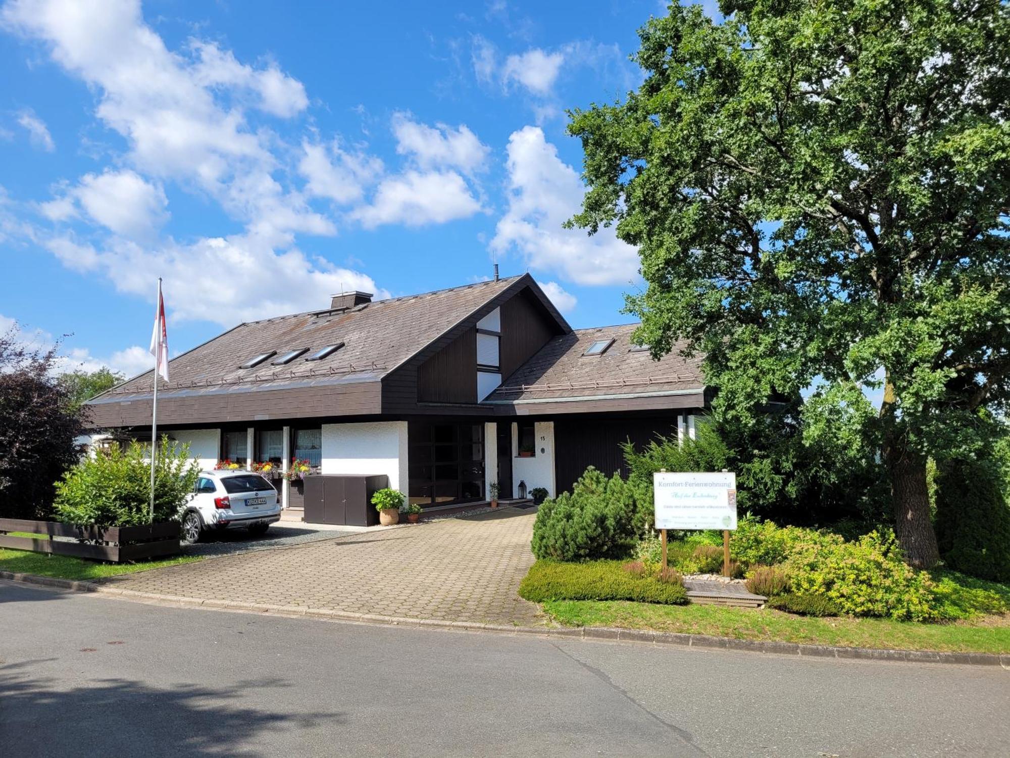 Komfort-Ferienwohnung Auf Der Eulenburg Grafengehaig Buitenkant foto